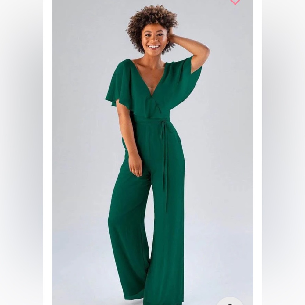 Kennedy Blue - Angelina Jumpsuit Emerald